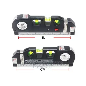 Multipurpose Laser Level Metric Tape Ruler