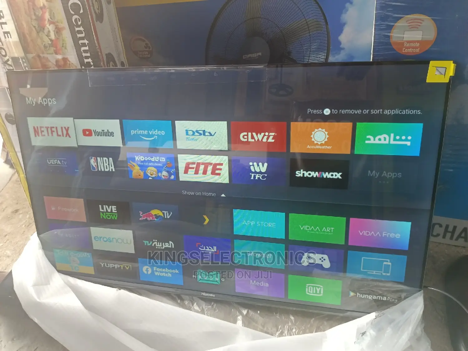 43" Hisense Tv Smart Original