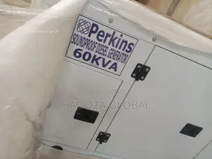 Soundproof Oerkins Generator 60kva Witha Prine Power of 48