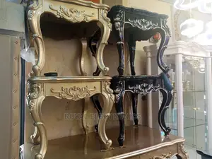 World Class Royal Big Center Table With Two Stool