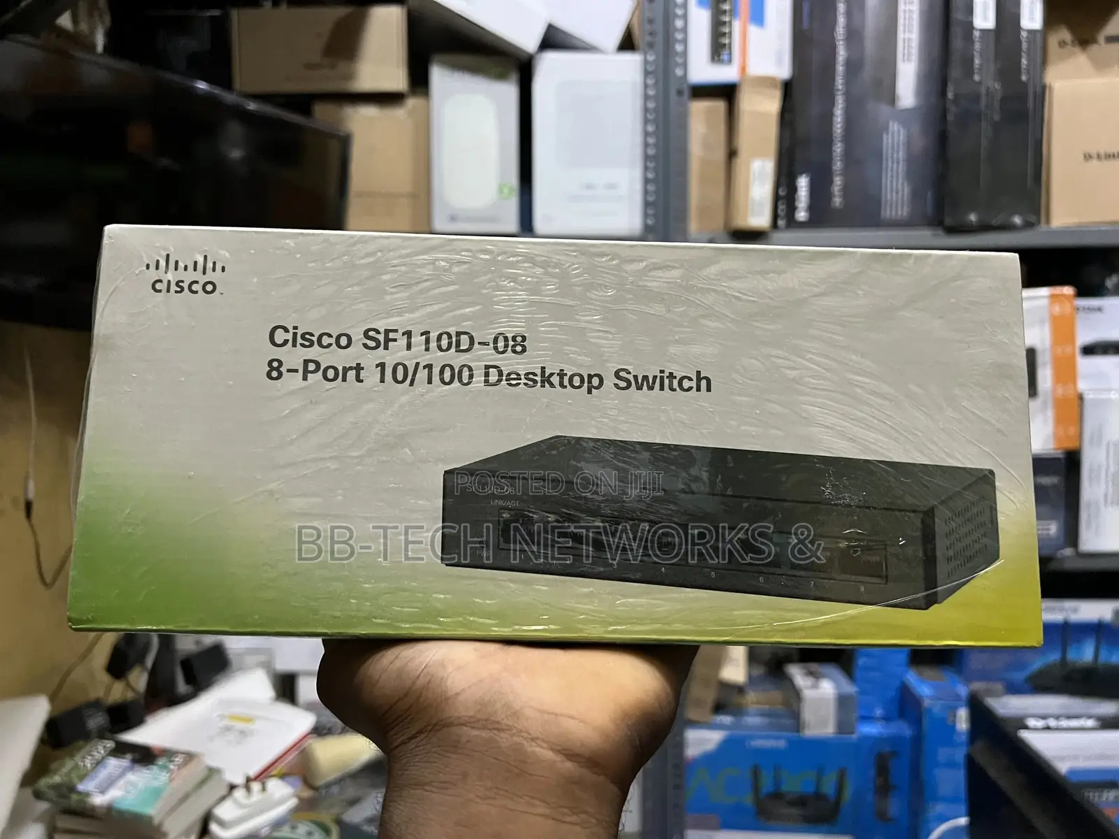 Cisco SF110D-08 8-Port 10/100 Desktop Switch