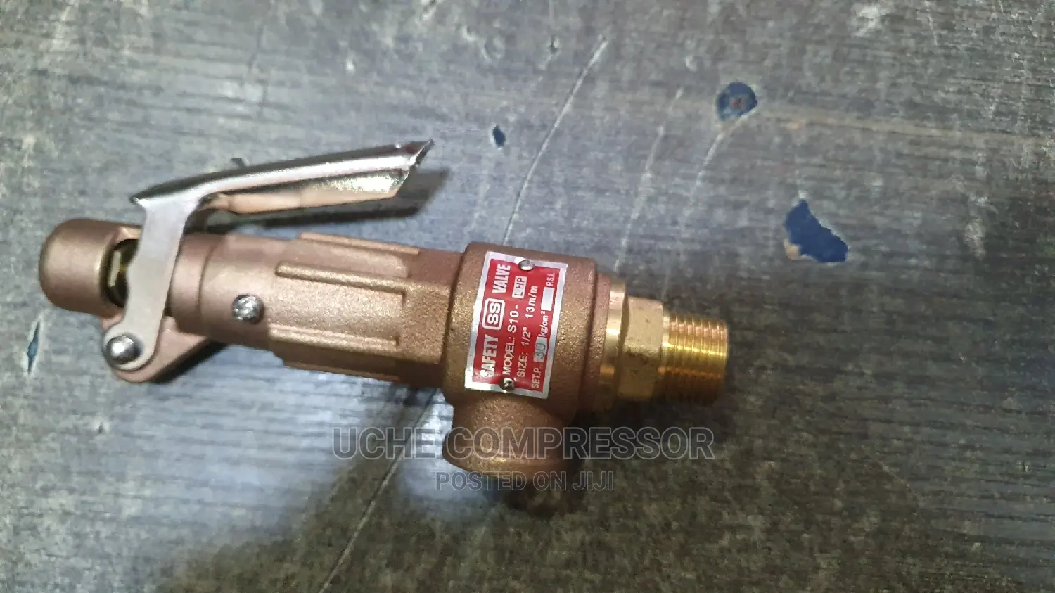 Safety Valve 1/2 Inch 30bar