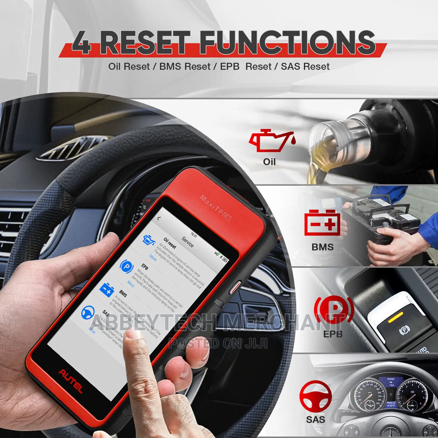 Autel Maxitpms ITS600E TPMS Programming Relearn Diagnostic T