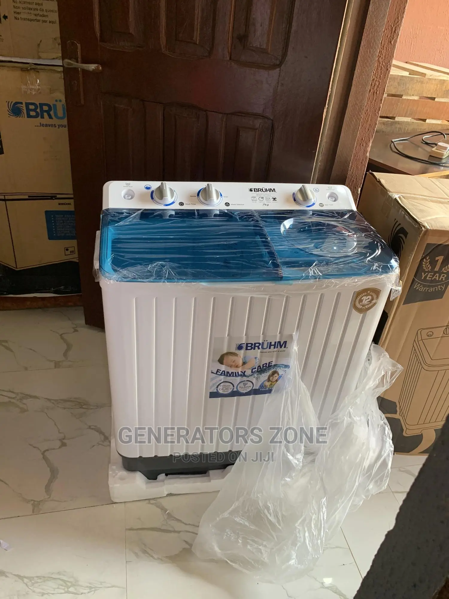 Bruhm 7kg Washing Machine Top Load BWT-070h