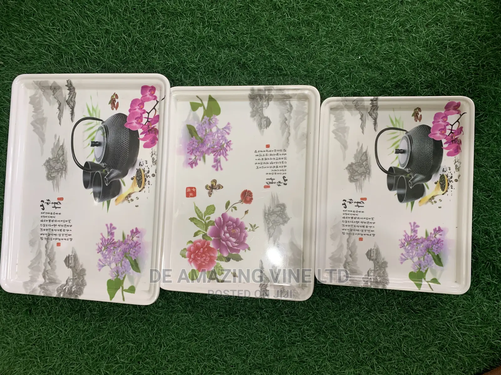 Acrylic Tray Set