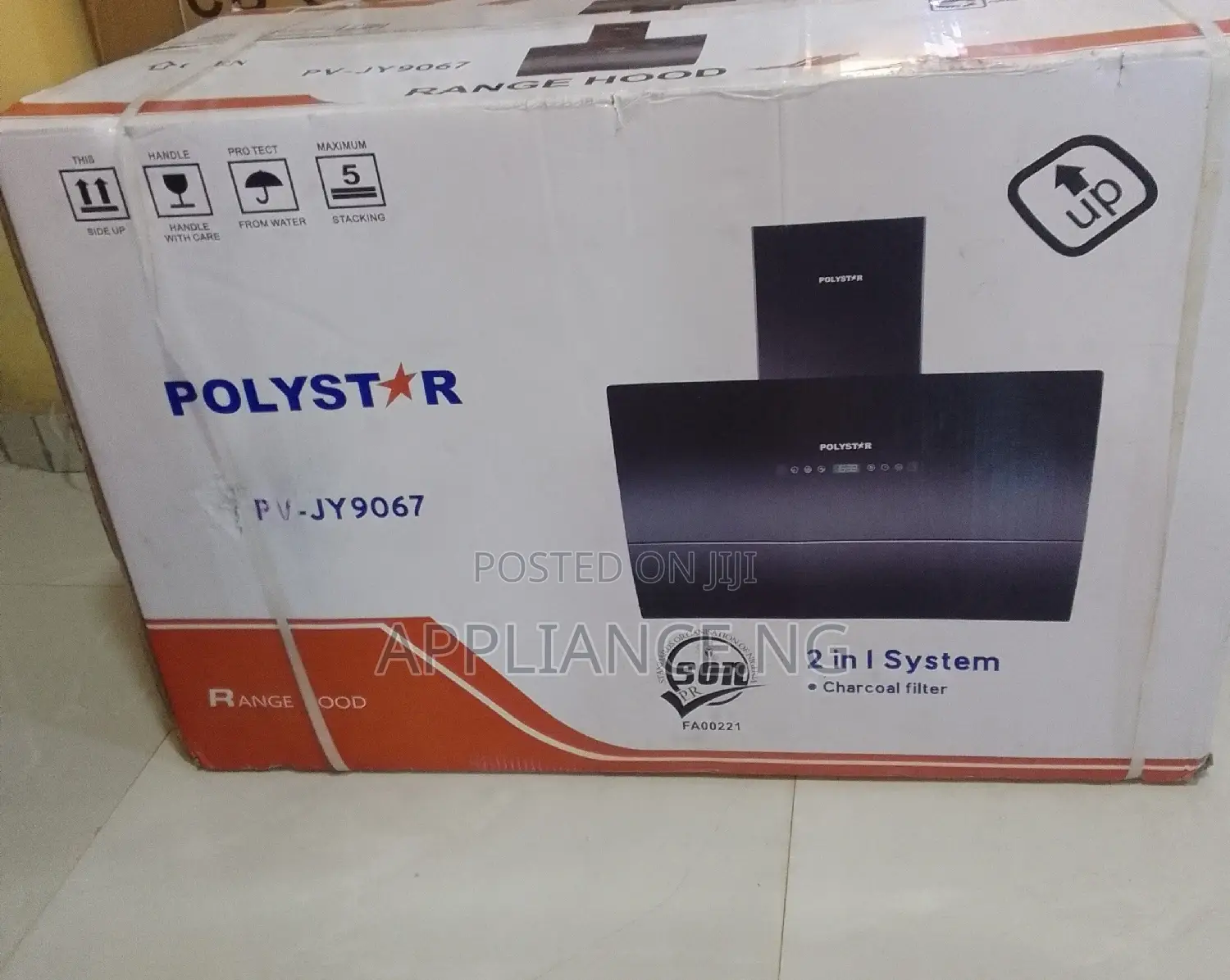 Polystar Range Hood