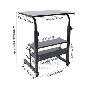3 Layer Moveable Table. Moveable Laptop Table in Abuja