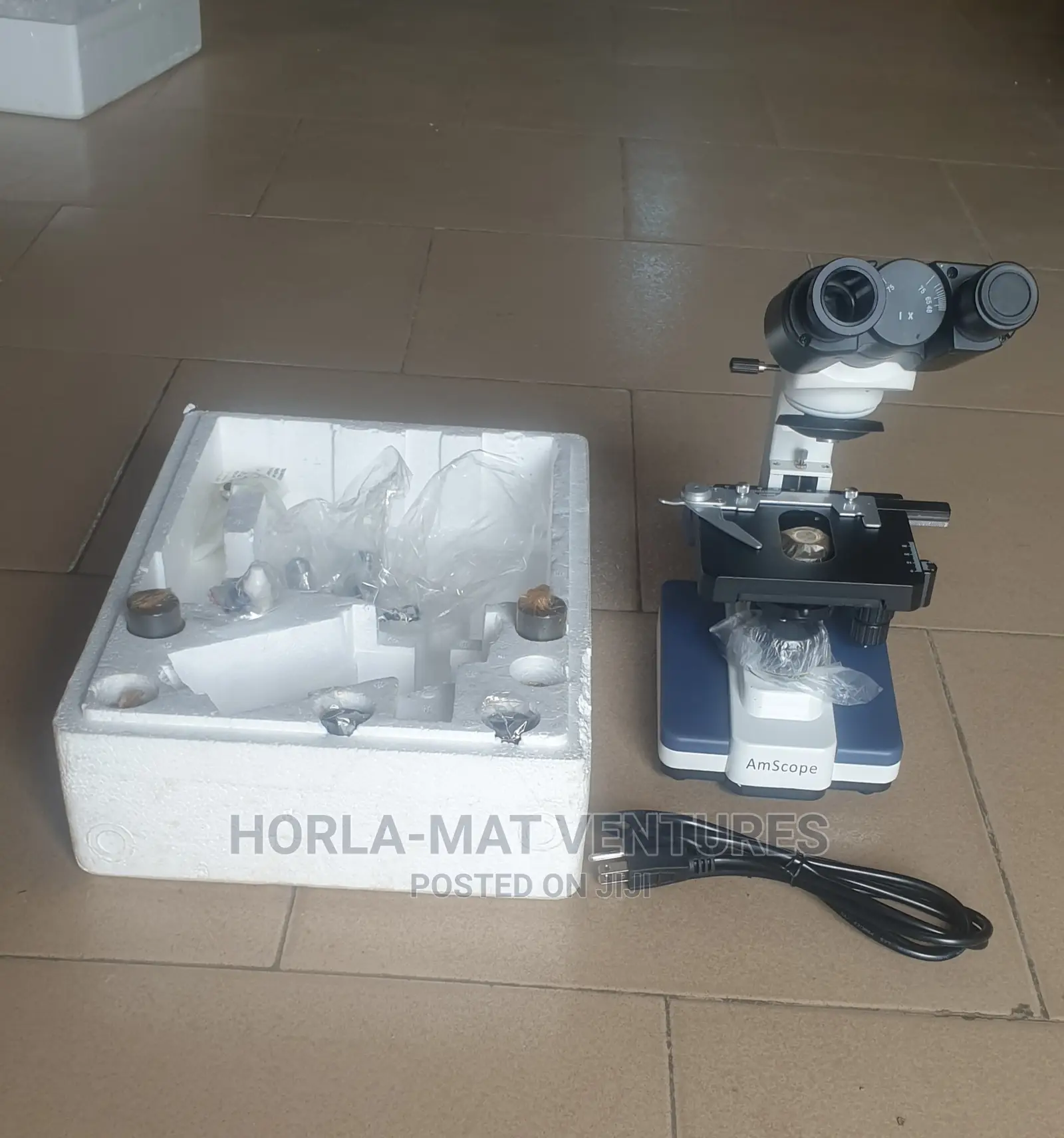 Amscope Binocular Palynology Microscope