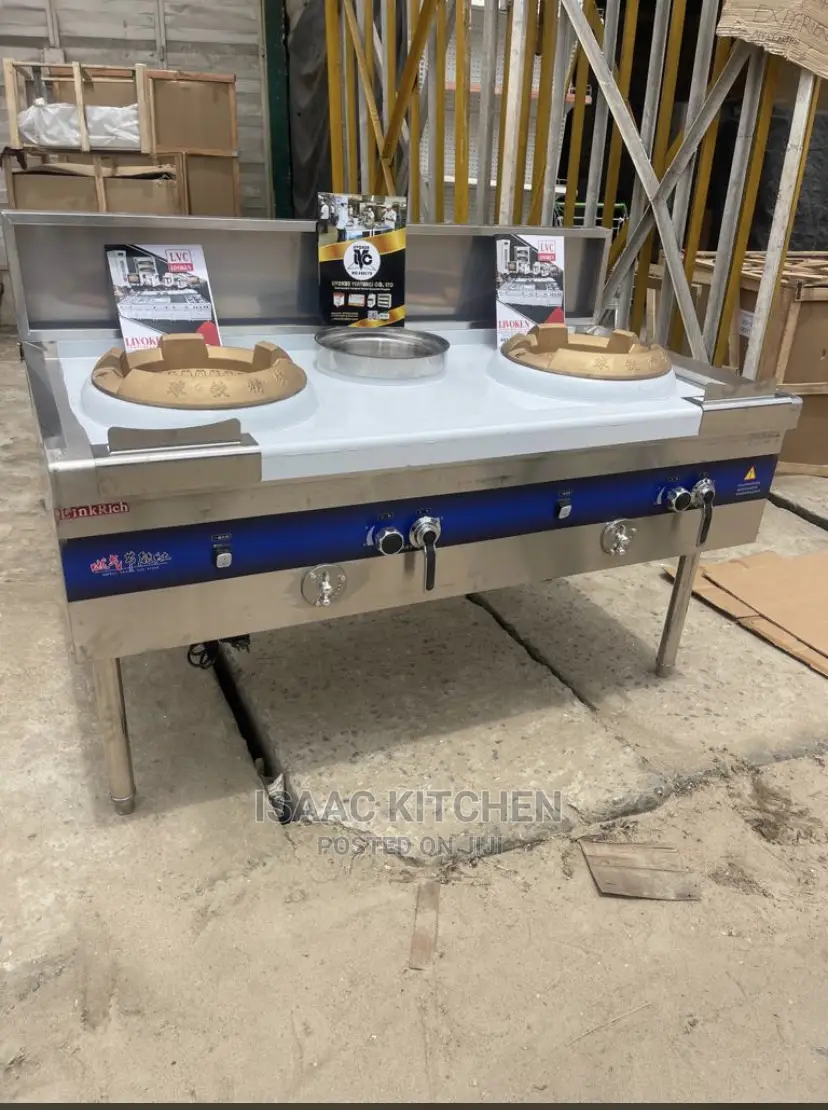 2burner Chinese Industrial Cooker