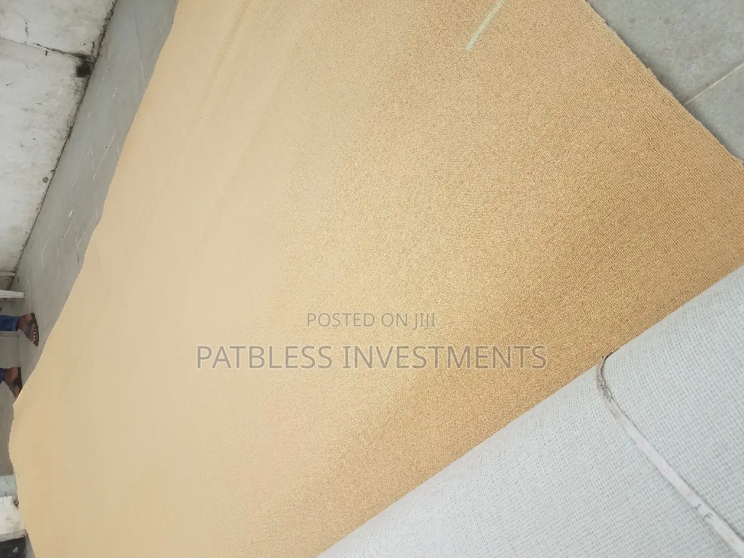 Admiral Gold Color Rug , #8000 Per Sqm,