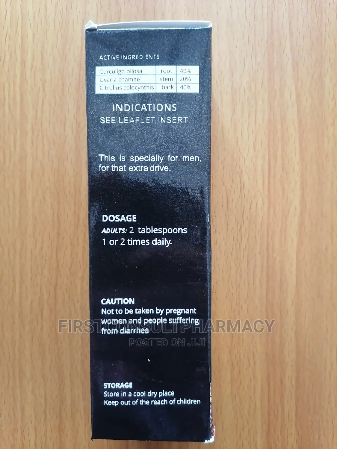 Ruzu Black for Men 200mls