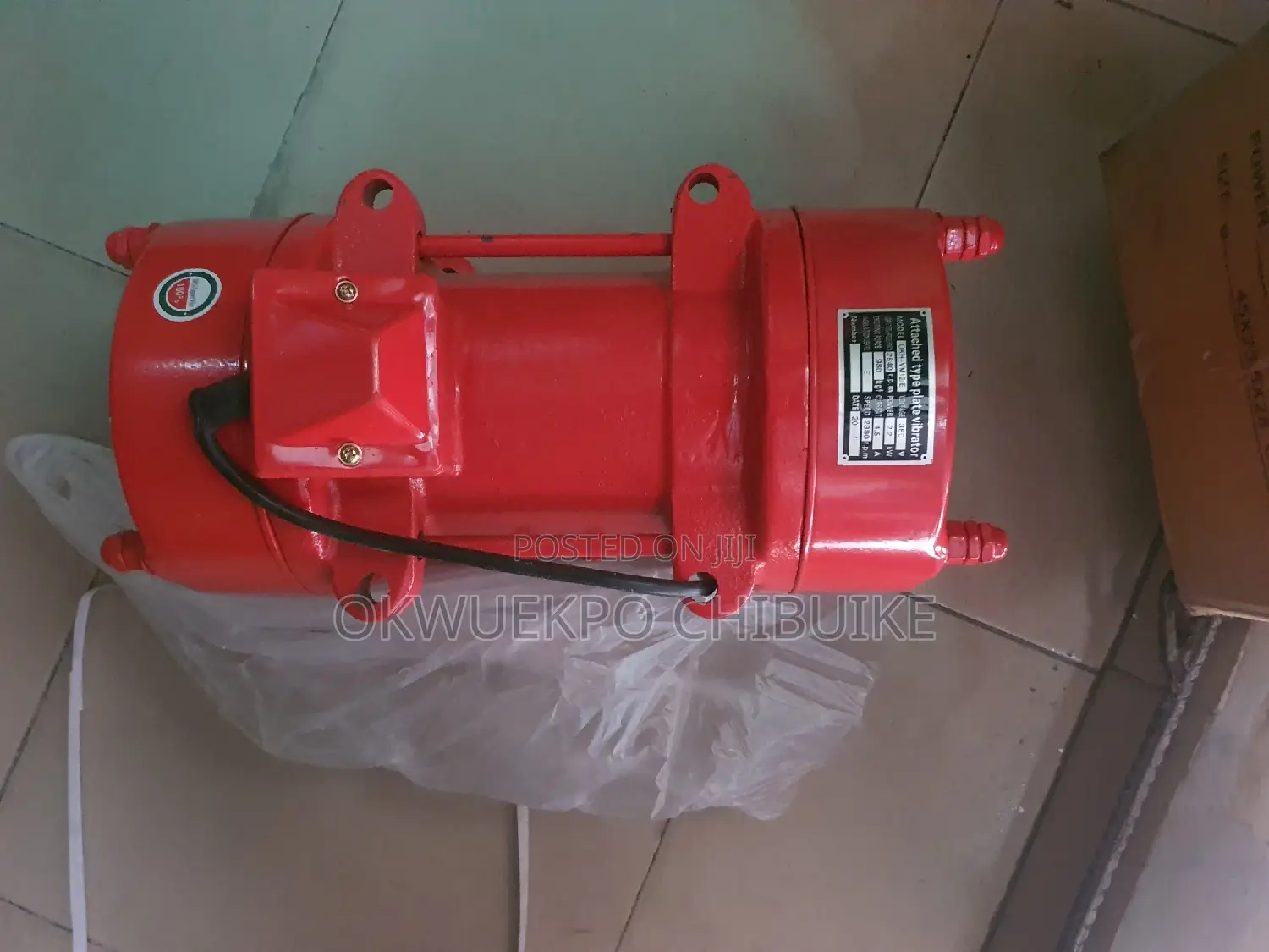 Electric Block Vibrator 2.2kw 3HP 380V With 100%Copper