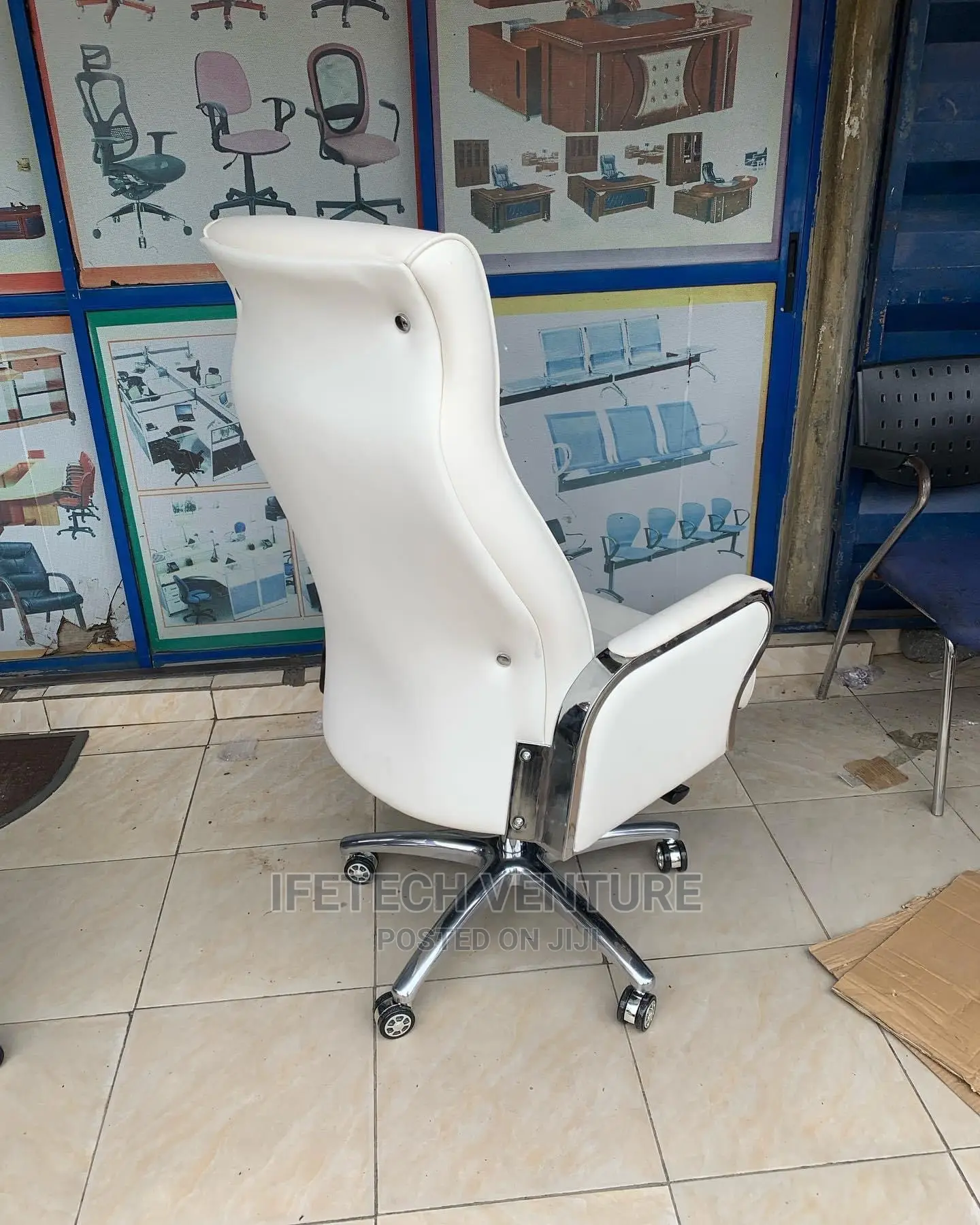 Executive Office White Chair