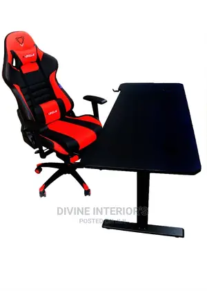 High Quality Height Adjustable Table With Gaming Chair