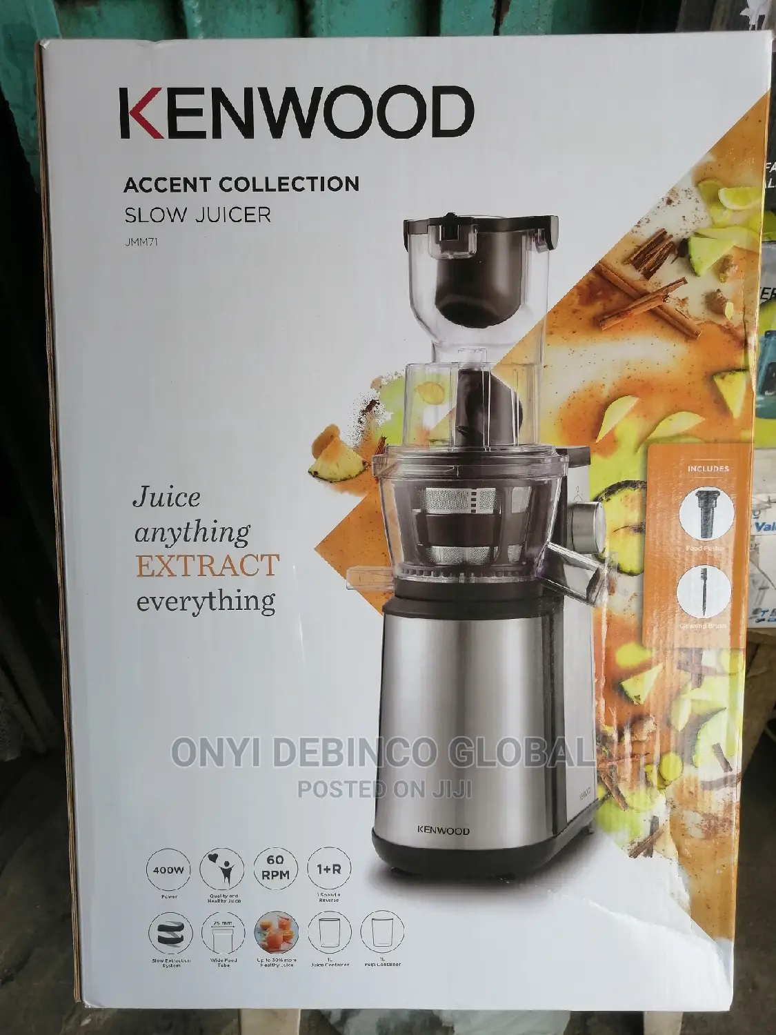 Kenwood Slow Juicer - 400w