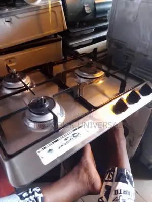 Uk Used Stainless Steel 3 Burner Gas Cooker