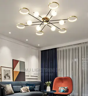 Modern Nordic Living Room Chandelier.