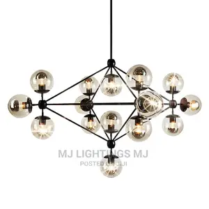 American Industrial Loft MODO Chandelier Light.
