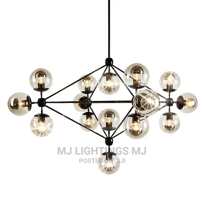 American Industrial Loft MODO Chandelier Light.