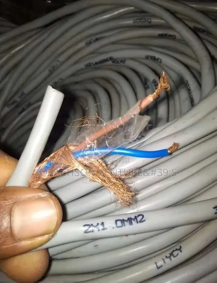 1mm 2core Screen Cable