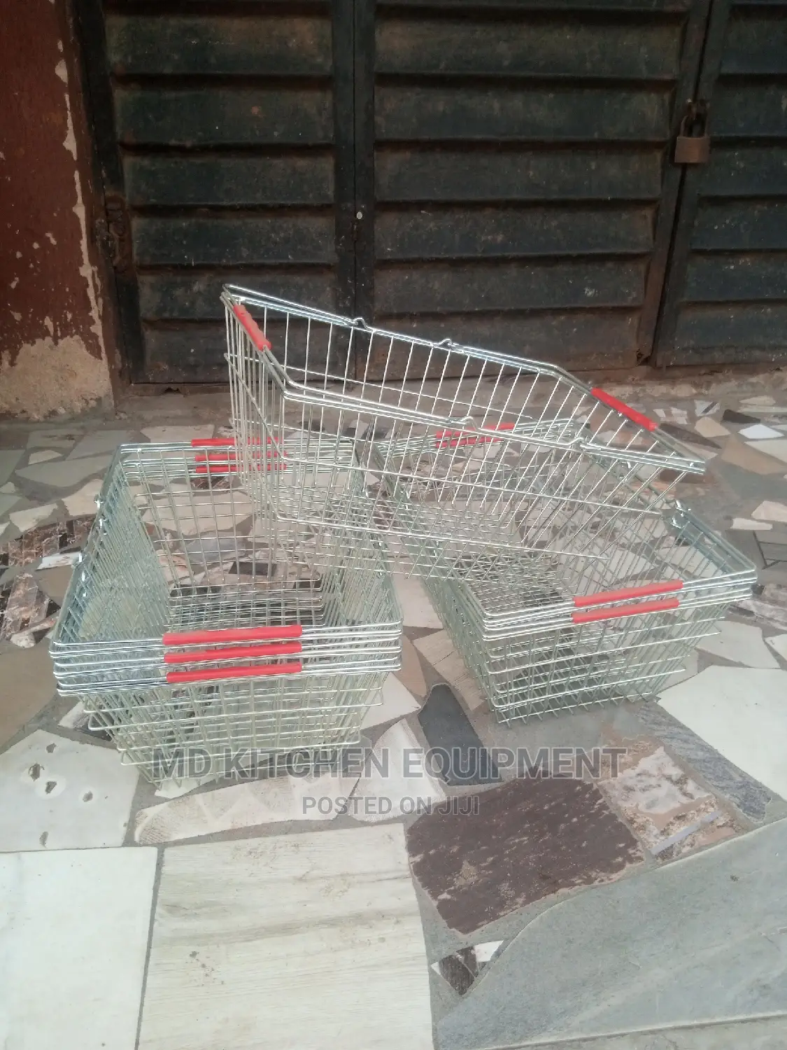 Iron Super Market Basket