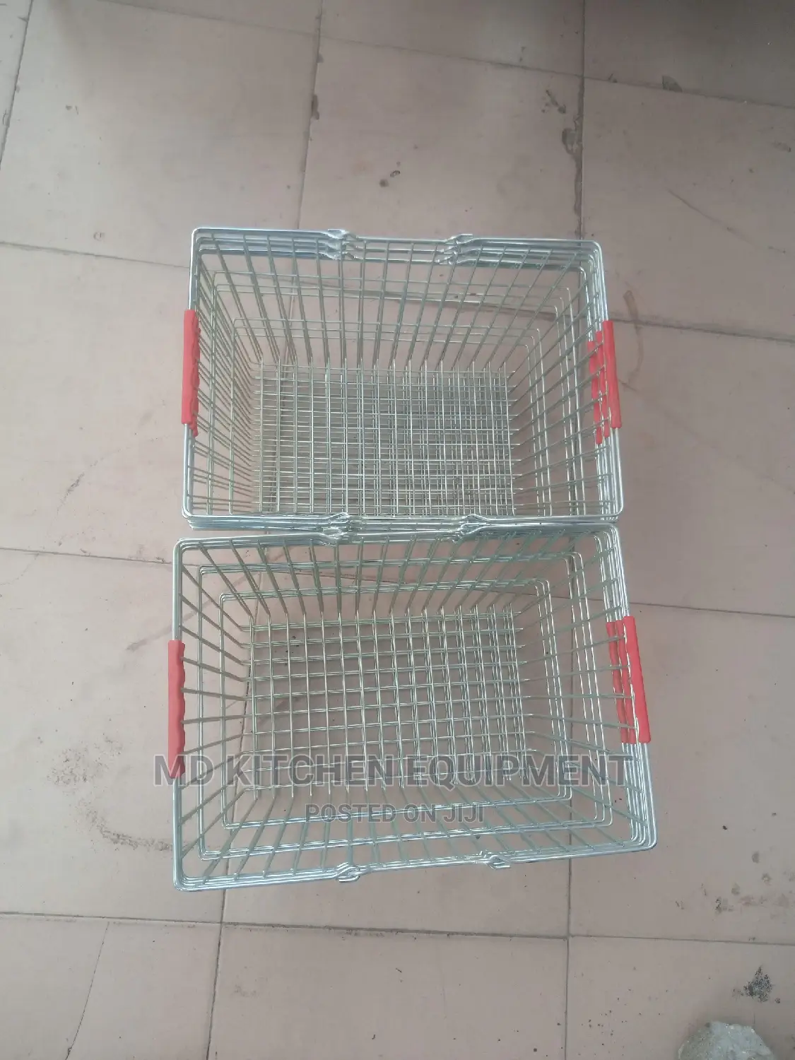 Iron Super Market Basket