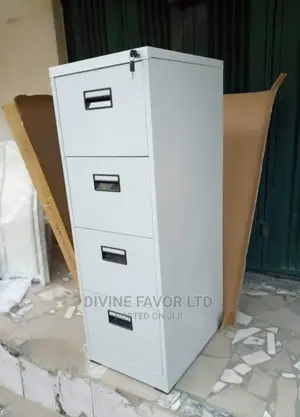 A 4 Drawer Metal Filing Cabinet for Office Use