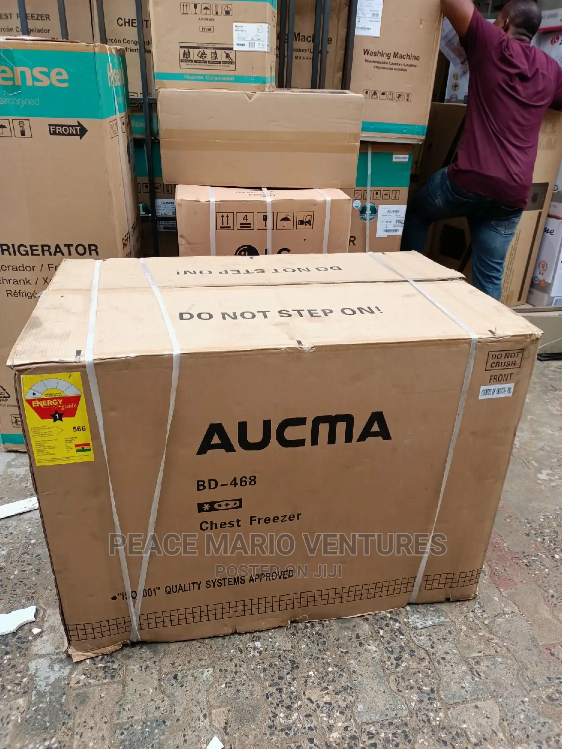Aucma Original Deep Freezer With 3years Warranty 400litres