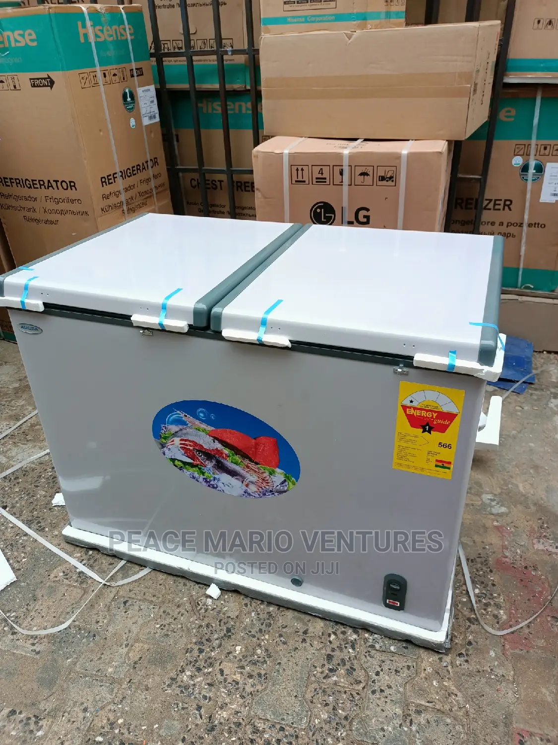 Aucma Original Deep Freezer With 3years Warranty 400litres