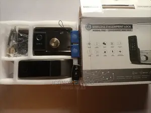 Tuya Double Fingerprint+Remote+Card Waterproof Jam Door Lock