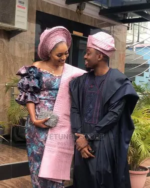 Black Native Agbada Design