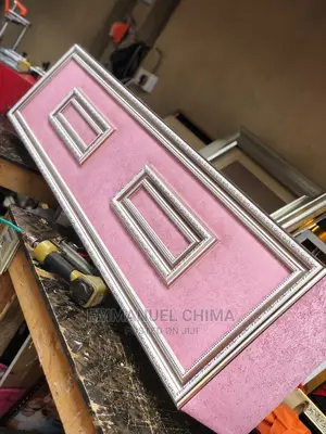 Pink Curtain Board