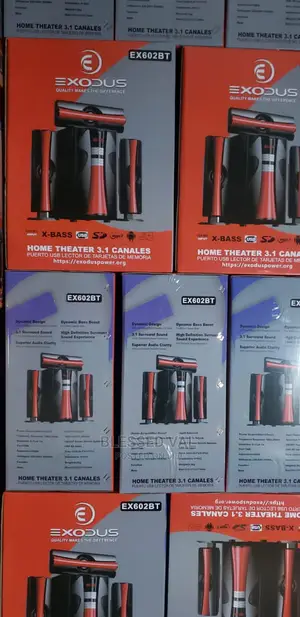 Exodus Home Theatre 3in 1 Canals Puerto USB