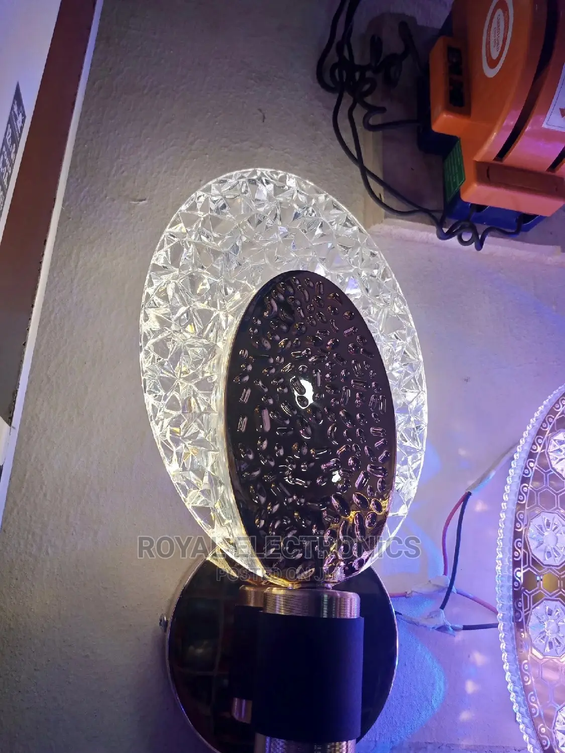 Multicolor Wall Bracket With Led Light
