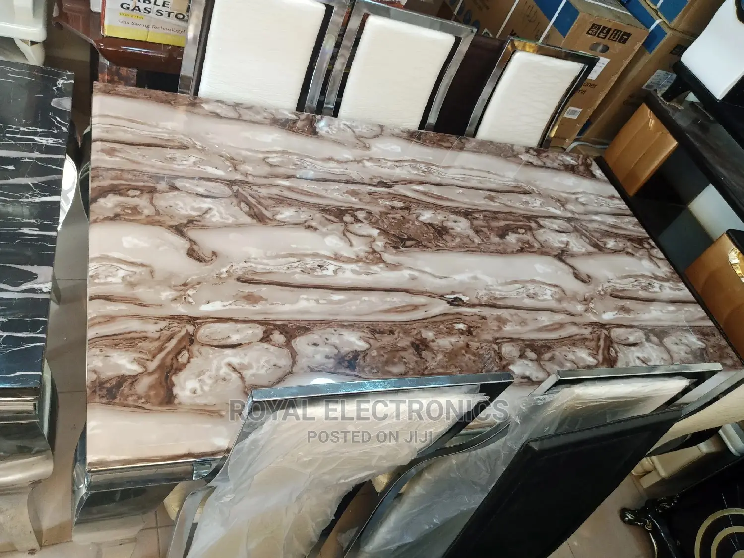 Great Quality Exquisite Dining Set With 6 Dining Chairs