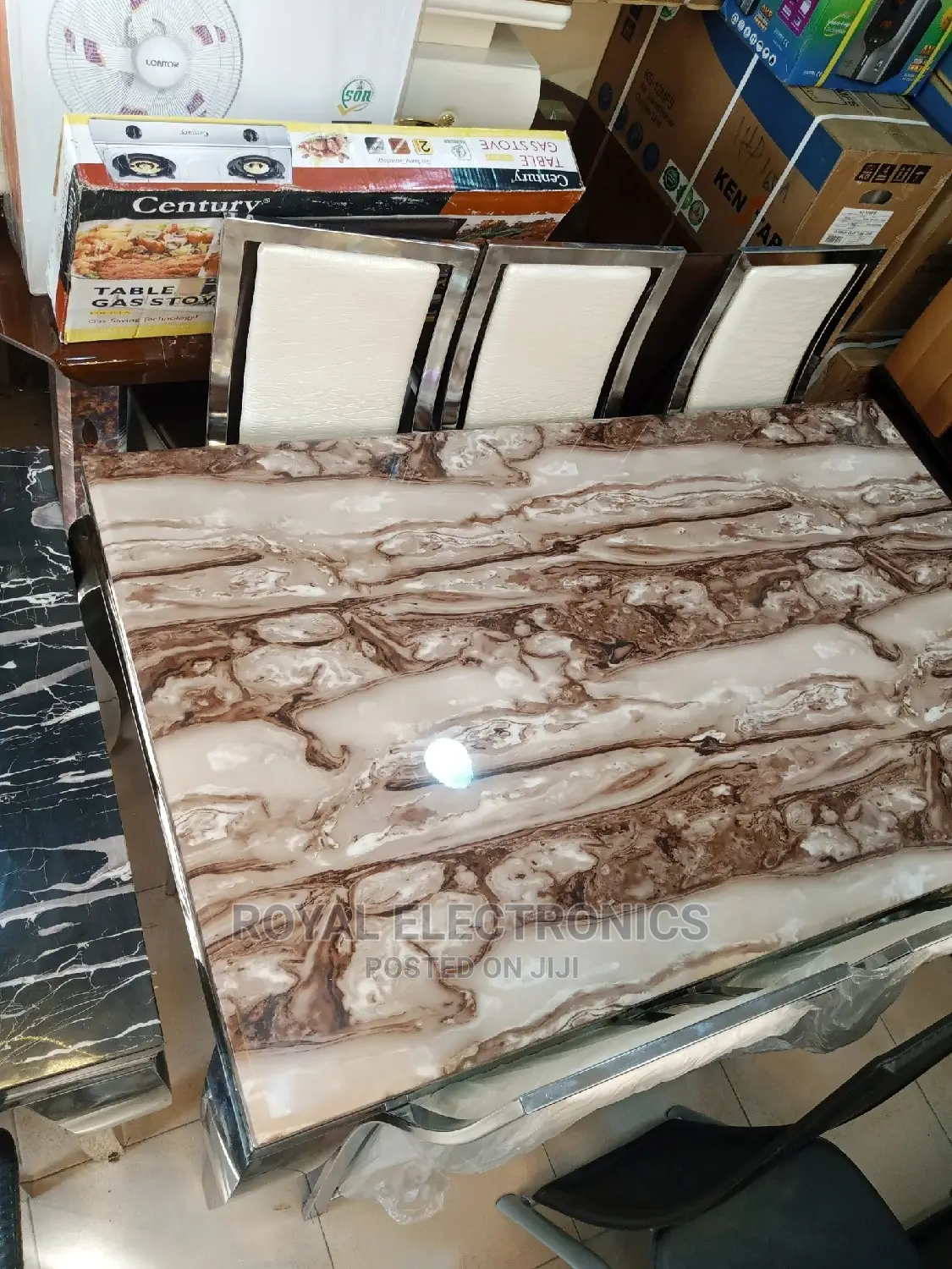 High Quality Exquisite Dining Set With 6 Dining Chairs