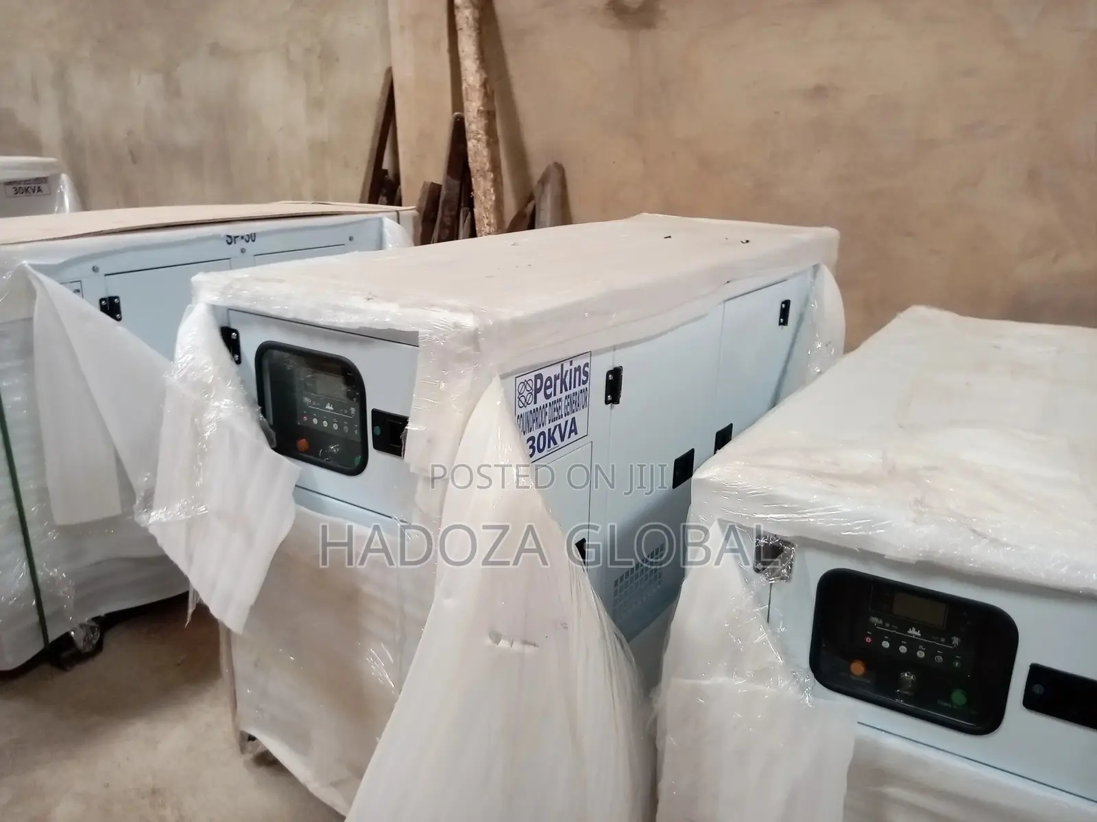 Perkins Soundproof Generator-30kva/27kw