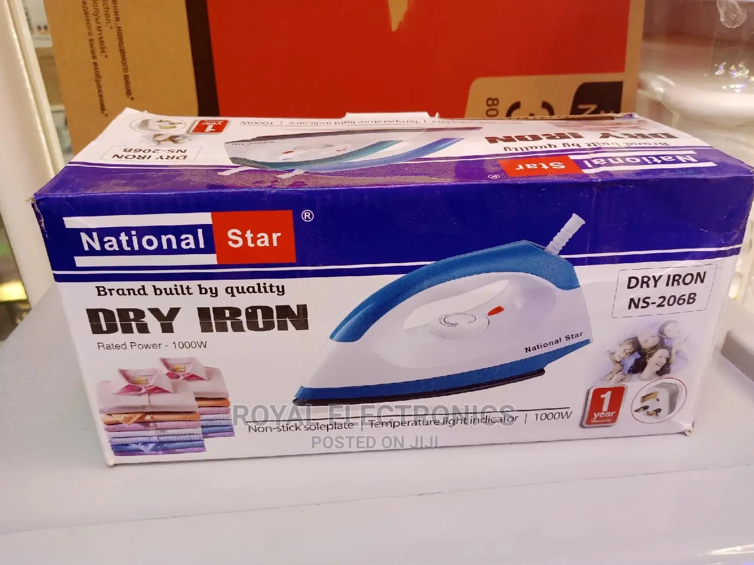 Premium Quality National Dry Iron