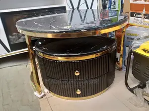 Imported Round Center Table With 2 Drawer