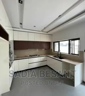 Contemporary Kitchen Cabinet Design With Accessories