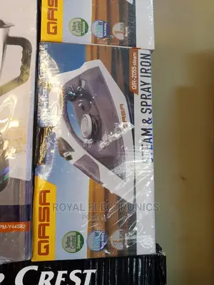 Heavy Duty QASA QIR-2055 Steam Iron - 1200W