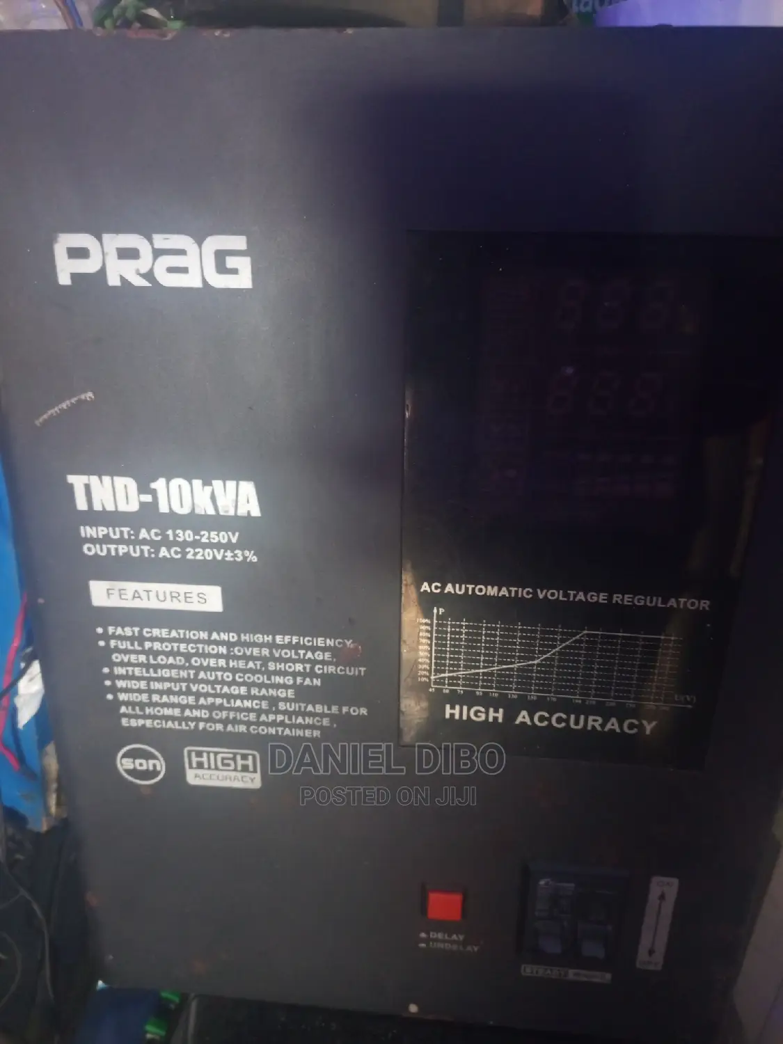 Prag Digital 10KVA Stabilizer