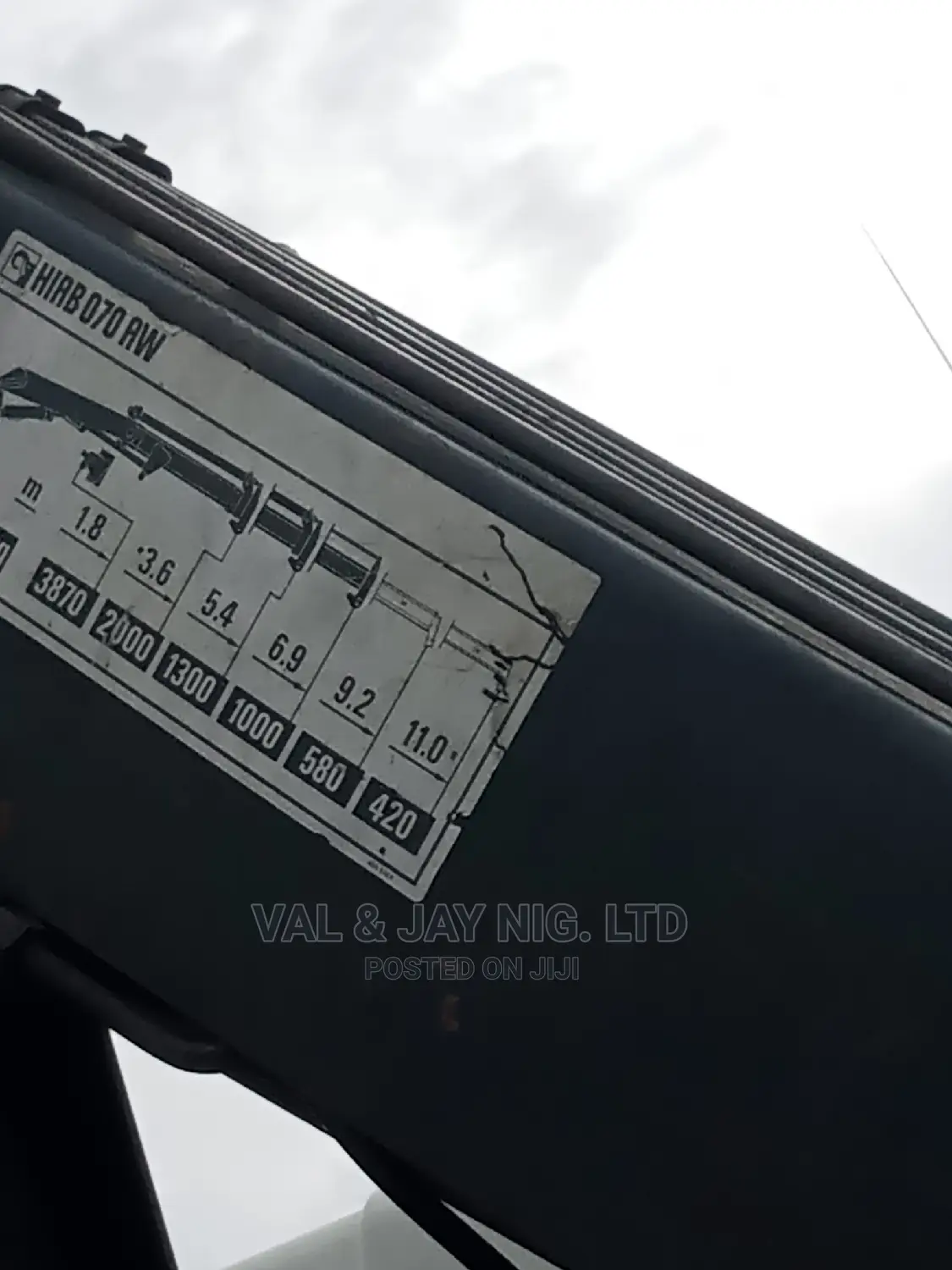 4 Tons Iveco Hiab Self-Loader