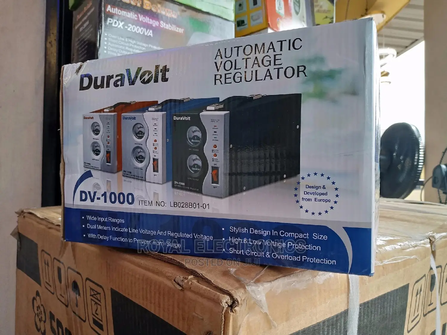 Original Quality DURAVOLT 1OOOWATTS Stabilizer