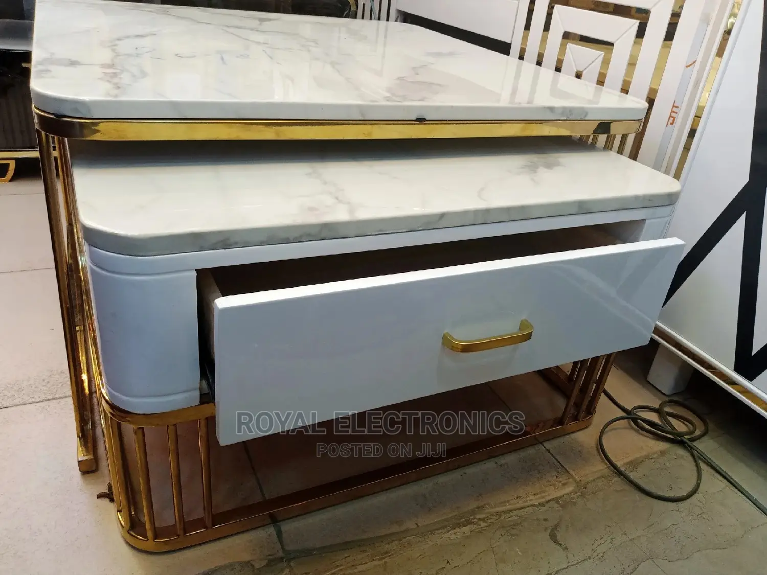 New Authentic Imported Royal Center Table With Drawer