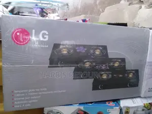 Lg Glass Gass Cooker Double Burner