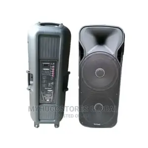 15" Rechargeable Public Address System Speaker With Bluetoot