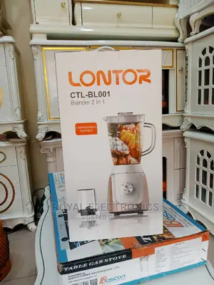 Very New Lontor 1.5 Litre (CTL-BL001) Blender -Grey