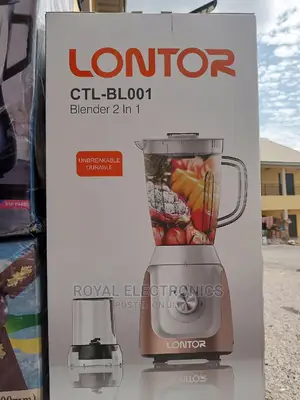 Just Released Lontor 1.5 Litre (CTL-BL001) Blender -Grey