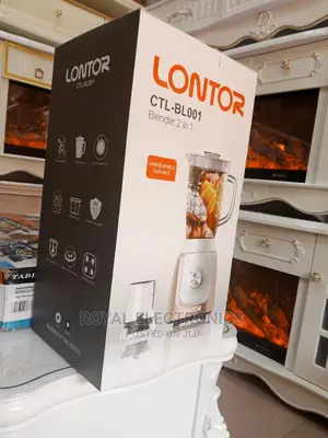 Superior Quality Lontor 1.5 Litre (CTL-BL001) Blender -Grey